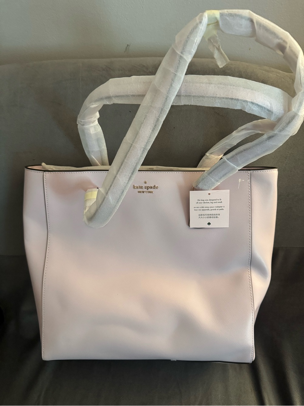 kate spade Pale Amethyst Laptop Tote